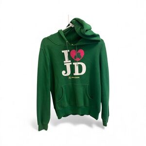 John Deere Ladies Green I 🩷 John Deere Hoodie Size M 7/9 Pullover